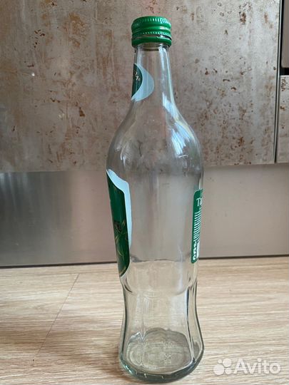 Бутылки стеклянные для декора 4 шт