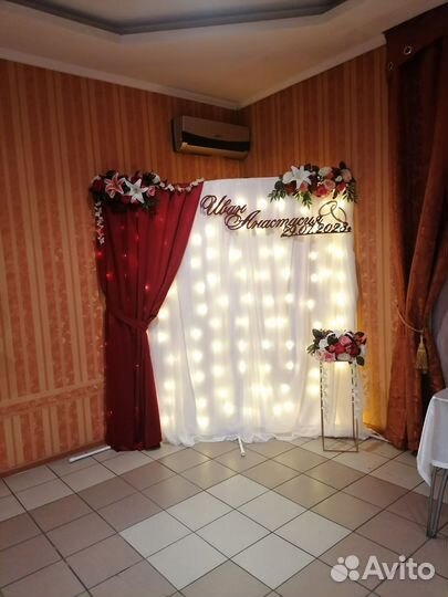 Комплект для оформления зала на свадьбу