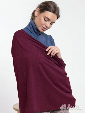 Накидка- снуд для кормления грудью