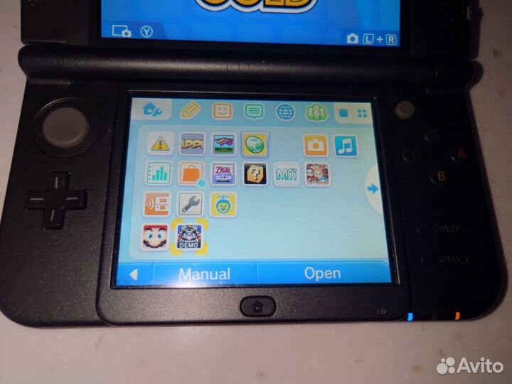 New Nintendo 3ds XL с экраном ips непрошитая