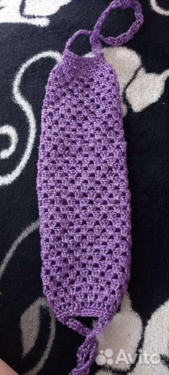 Мочалка ручной работы