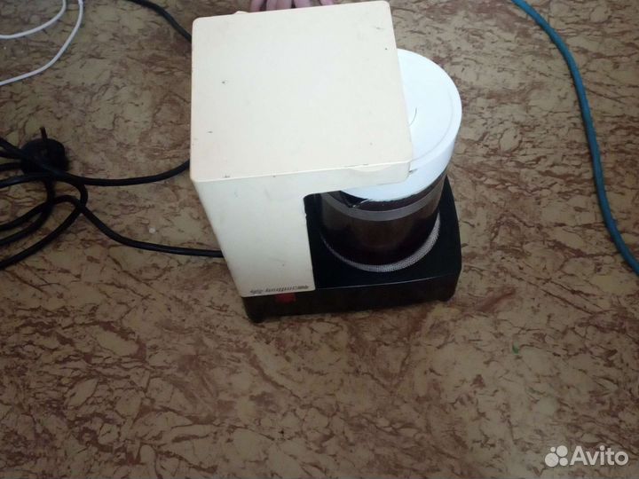 Электрокофеварка СССР бодрость