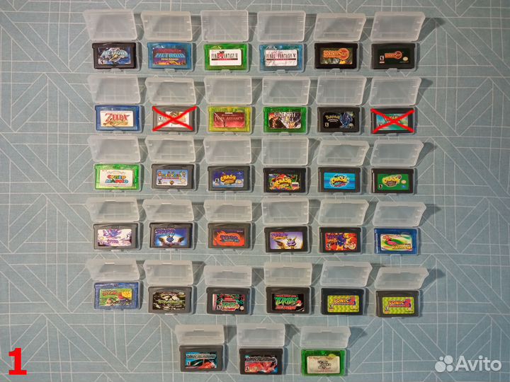 Картриджи для Game Boy, Nintendo DS и Lite