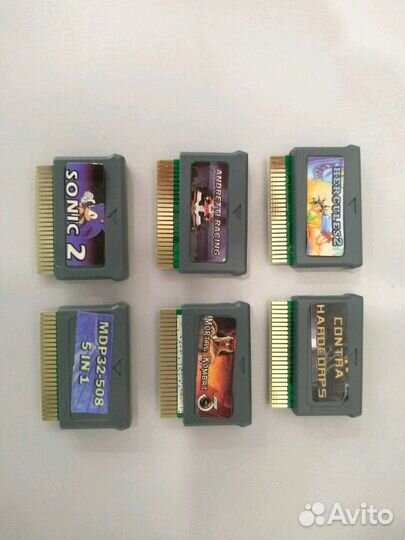 Картриджи для Sega Megadrive Portable(MDP) и eMote