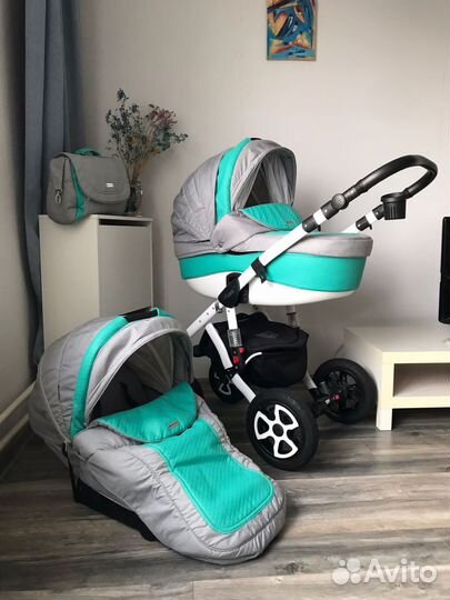 Коляска adamex barletta 2 в 1