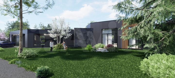 Коттедж 187 м² на участке 11,7 сот.