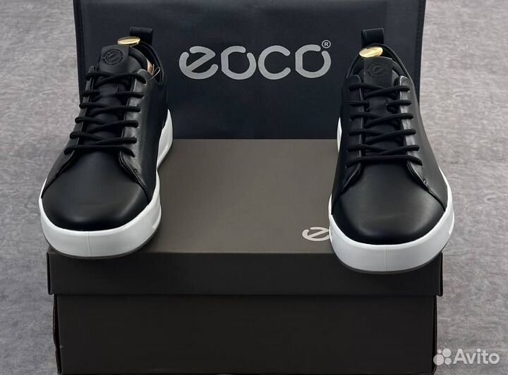 Кеды ecco мужские