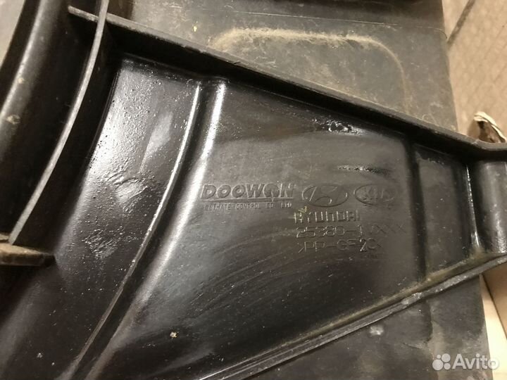 Вентилятор охлаждения Kia cerato2