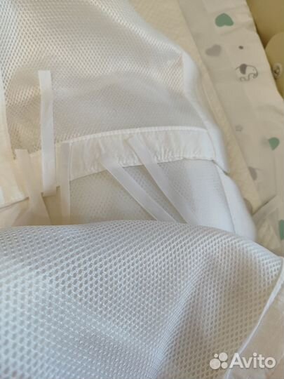 Бортики сетка в кроватку