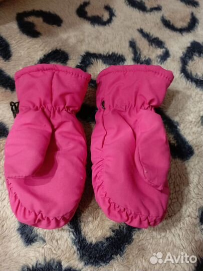 Варежки детские весна-осень