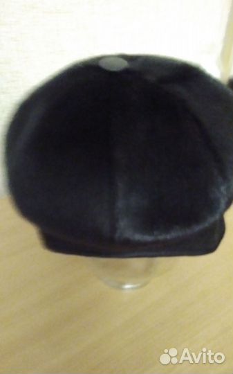 Меховая мужская кепка