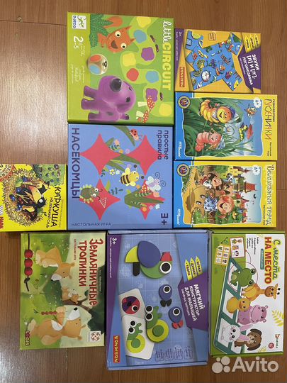 Детские развивающиеся игры