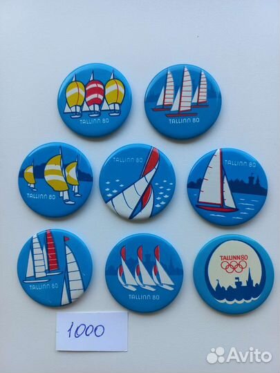 Значки Спорт СССР, Олимпиада 1980