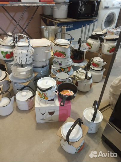 Эмалированная посуда. Ассортимент