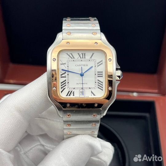 Мужские часы Cartier Santos
