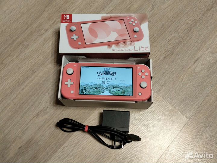 Nintendo switch lite прошитая
