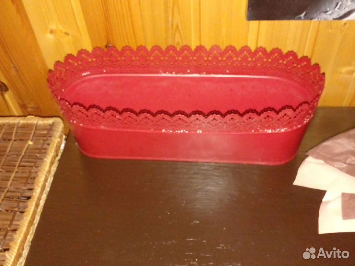 Кашпо. Металл. Икеа