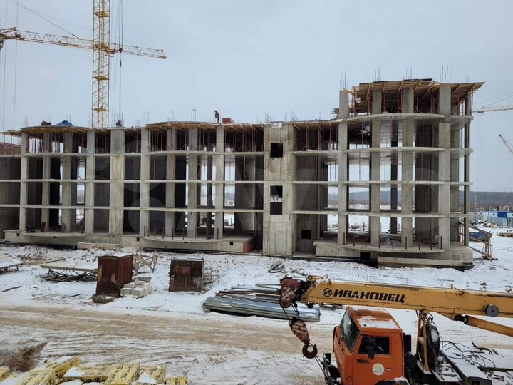 2-к. квартира, 63,8 м², 5/14 эт.