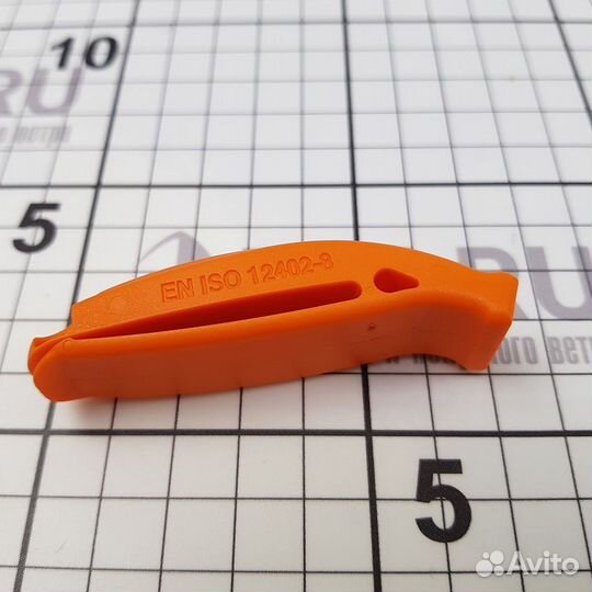 Свисток для спасательных жилетов оранжевый 43880