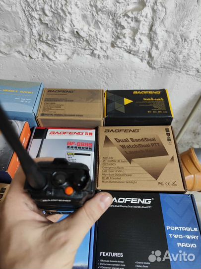 Рация baofeng uv 9r plus влагозащищенная