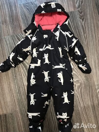 Зимний комбинезон для девочки crockid