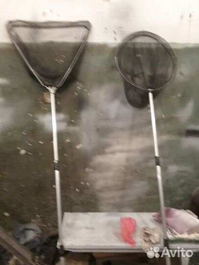 Удочка бортовая (донка) для ловли на кольцо сачёк