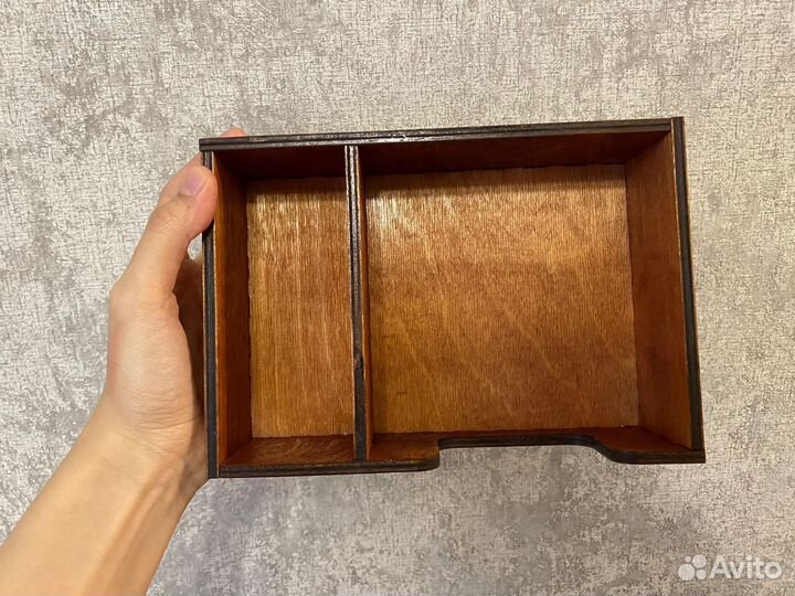 Салфетница из дерева