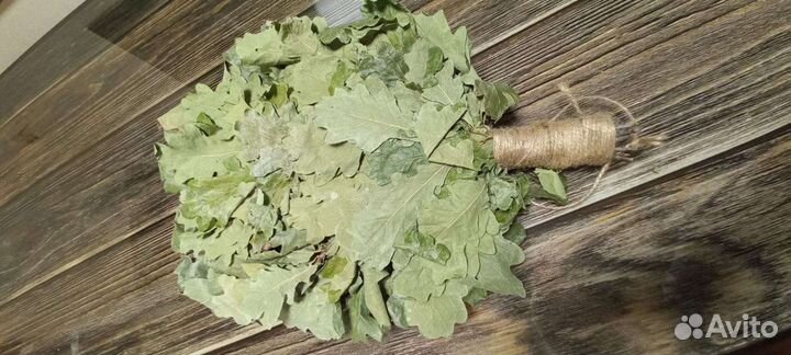 Веники дубовые и берёзовые