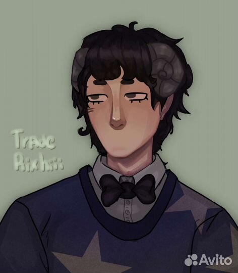 Цифровой рисунок в стиле