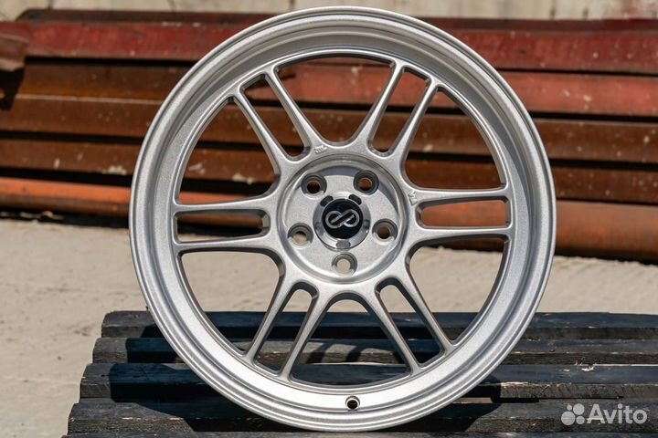 Enkei RPF1 r17 5*100 8J ET35 Silver