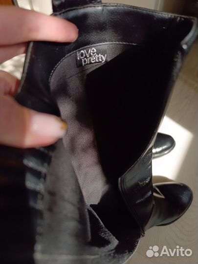 Сапоги высокие весенне-осенние