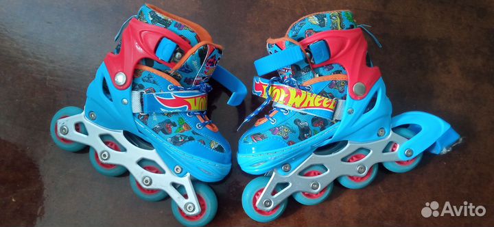 Роликовые коньки детские раздвижные 30-33