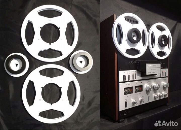 Катушки №22 (NAB), белые, черные, цветные