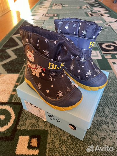 Ботинки детские зимние 22 размер