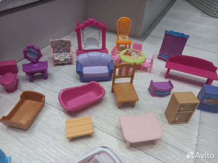 Мебель и машина для Sylvanian Families