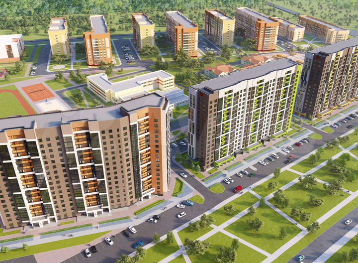 3-к. квартира, 90,3 м², 5/16 эт.