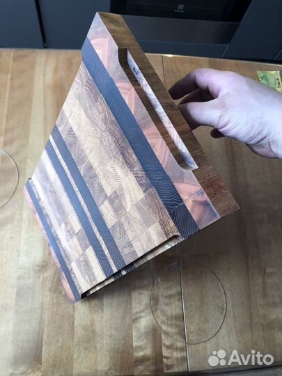 Доска разделочная торцевая