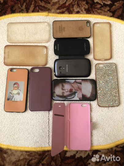 Чехлы на iPhone, Samsung