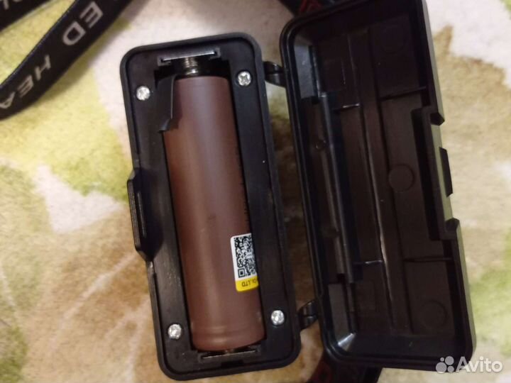 Налобный фонарь аккумуляторный