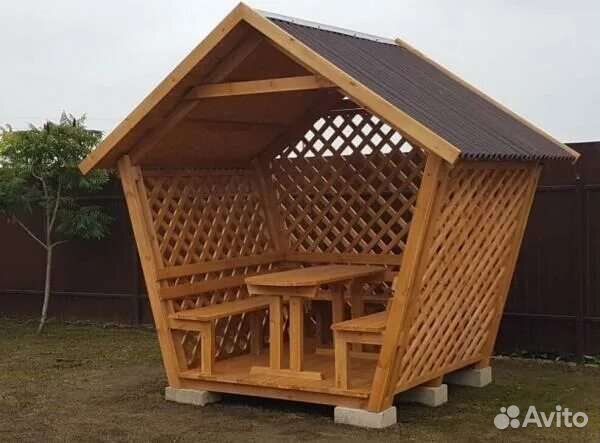 Беседка для дачи