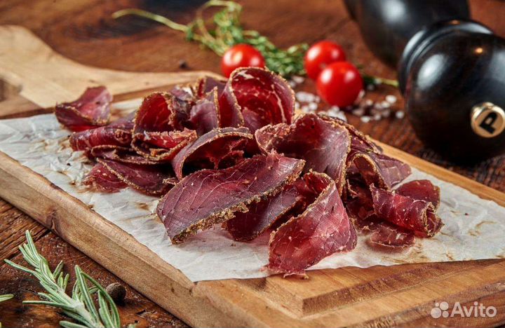 Вяленое мясо Говядина 50 грамм чипстейк