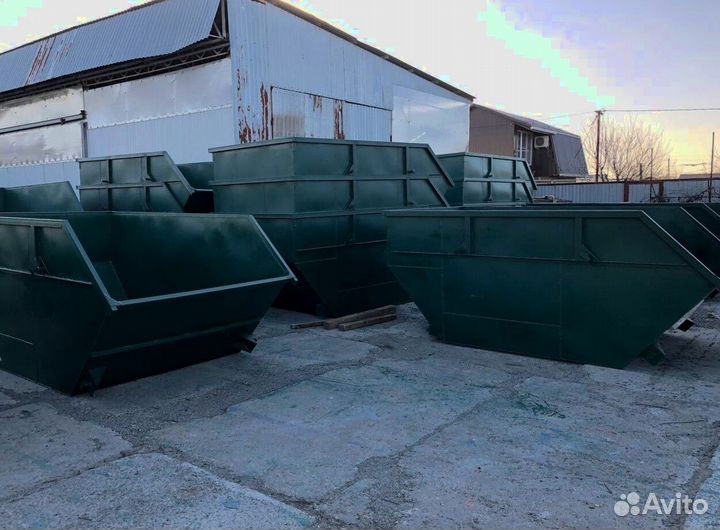 Бункер для мусора, контейнер 8 м3. Арт 15157