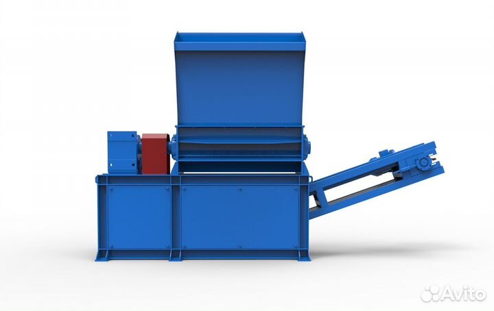 Одновальный шредер для поддонов 900
