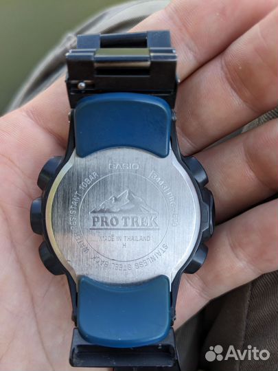 Часы casio pro trek