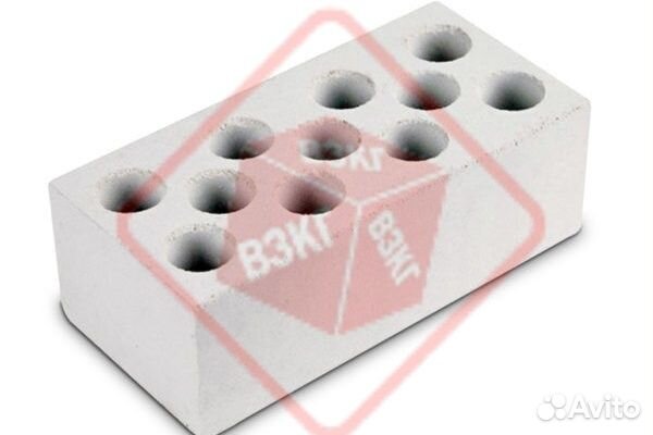 Кирпич силикатный лицевой от взкг