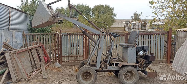 Минитрактор самодельный переломка