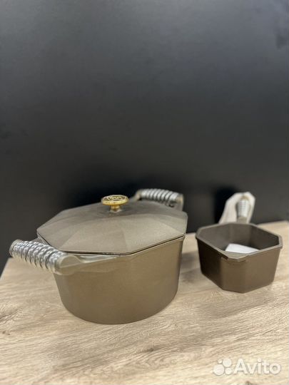 Finex сковрода-гриль чугунная