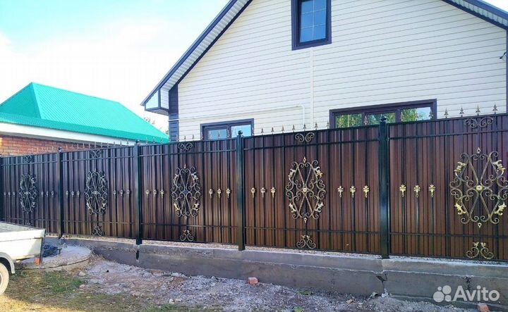 Ворота с калиткой