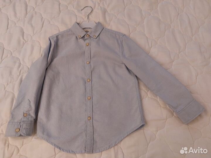 Праздничная рубашка Mango kids на рост 110