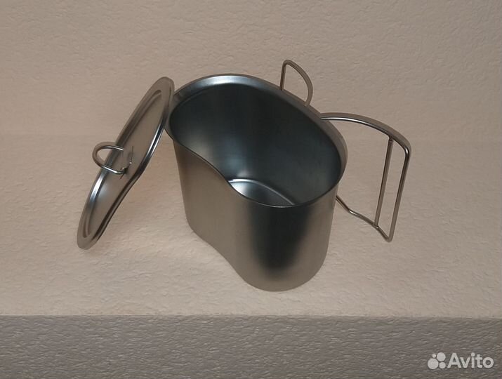 Кружка-котелок 750 мл с крышкой
